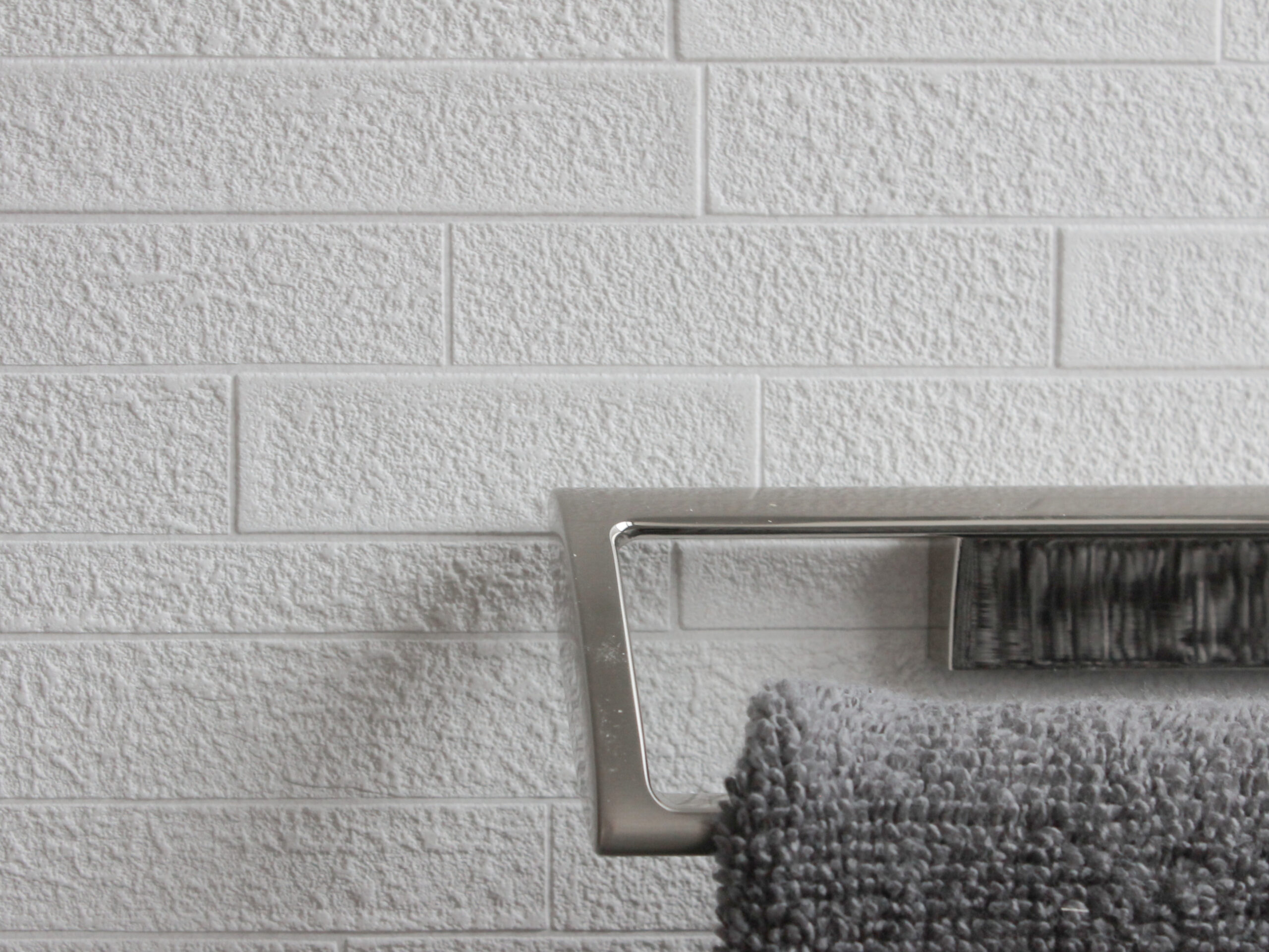 グリーンが映える、癒しのトイレ空間