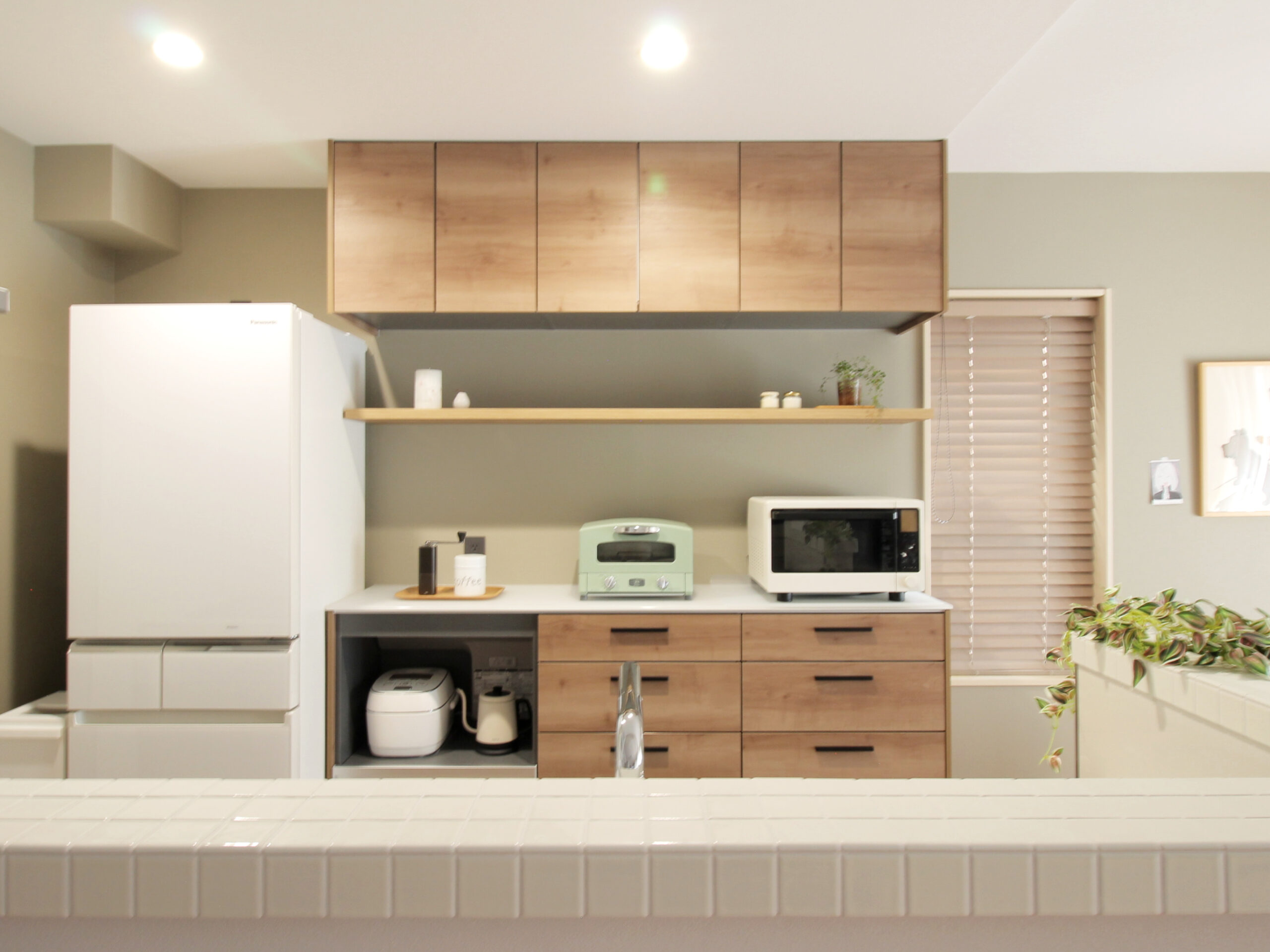 北欧ナチュラルで心地よく、アートが映えるキッチン｜名古屋市西区 2404-2