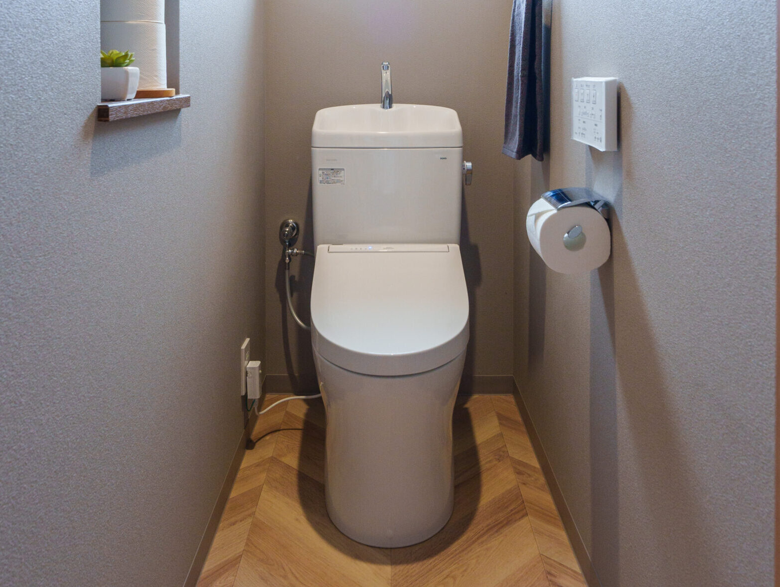 大人かわいいトイレ空間