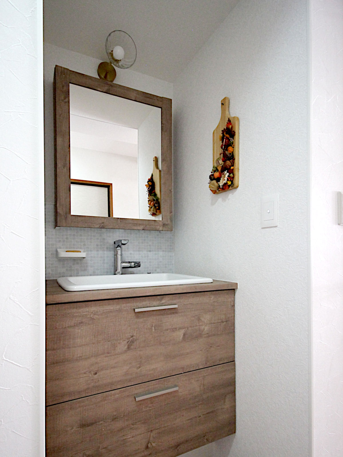 家族みんなが使いやすい「ただいま手洗い」|愛知県 No.2302-2